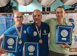 Il campione italiano over 50 di pesca alla mosca in torrente