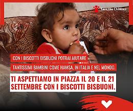 Con Save the Children per cambiare il mondo... un biscotto alla volta