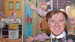 Robert Redford, il singolare omaggio di "Watchmen" di Alan Moore