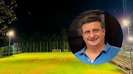 Il campo da calcio torna a brillare: accese ufficialmente le nuove luci dell’impianto sportivo