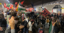 Occupazione binari a Porta Susa, indaga la Digos: nel mirino gli attivisti Pro Palestina