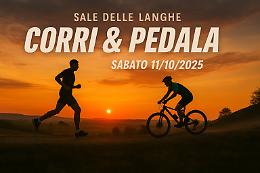 “Corri & Pedala” tra le colline di Sale Langhe