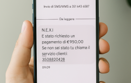 Sms-truffa con richiesta di pagamento da 950 euro da Nexi: che cos'&egrave; il "phishing"