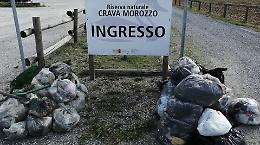 Durante la passeggiata "plastic free", i volontari raccolgono 150 kg di rifiuti