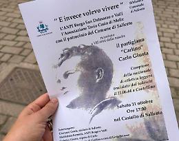 “E invece volevo vivere”, nel ricordo del partigiano Carlo Giusta