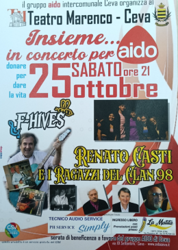 Note di cuore per AIDO: una serata di musica e speranza