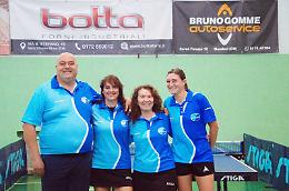 Le donne trascinano alla vittoria il Tennis Tavolo Mondovì in D1