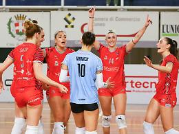 Mondovì non si ferma e fa quattro su quattro: Chieri superato in tre set