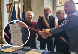 Quattro gemelli da quattro Nazioni d'Europa firmano il "patto di collaborazione" 