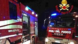 Incidenti e incendio: interventi dei Vigili del Fuoco