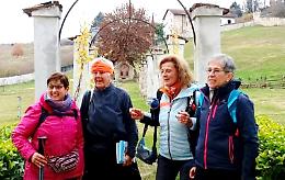 Dieci ore di cammino: il pellegrinaggio di quattro signore, al Santuario della Mellea