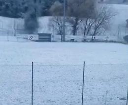 Tutto rinviato per la neve stasera 