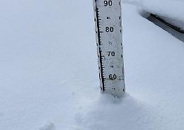 La nevicata di ieri? «Tra i maggiori accumuli di "fresca" in 24 ore degli ultimi 50 anni, a novembre»