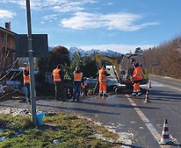 Dopo ore di lavori, chiusa la "falla": torna l'acqua nelle case 