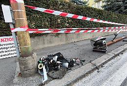 Incredibile ma vero: secondo incidente in un mese, abbattuto il palo della telecamera 