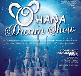 Voglia di Natale e delle musiche Disney? Arriva "Ohana dream show"