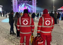 Volontari della Croce Rossa ancora una volta a supporto degli eventi