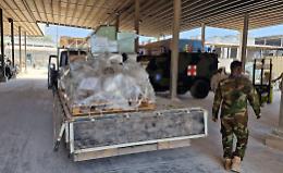 Il cuore grande degli Alpini per la Somalia: 60 quintali di medicine, vestiti e giocattoli 