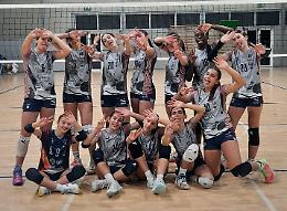 Servizio letale, successo netto delle pumine under 14 in Serie D