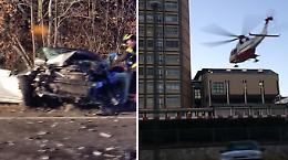 Incidente sulla Fondovalle: fuori pericolo la mamma, resta sotto osservazione la bimba di 6 anni