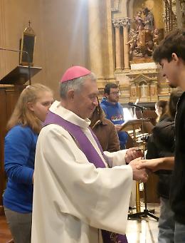Monsignor Egidio incontra i giovani della zona pastorale Valli Ellero e Pesio