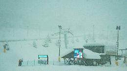 A Prato Nevoso 80 cm di neve. &laquo;Si prevede di superare il metro entro breve&raquo;