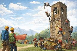 Arrampicate, tesori e pirati: il Natale si trasforma in avventura