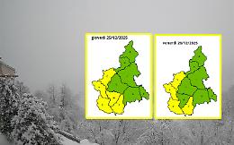 Natale e Santo Stefano tra pioggia, neve e rischio meteo