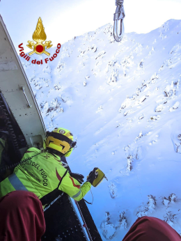 Valanga in Valle di Susa: in corso ricerche di eventuali sciatori coinvolti