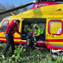 Due scalatori bloccati in parete di notte: salvati dal Soccorso Alpino