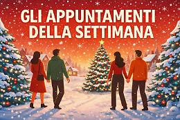 Tutti gli appuntamenti della settimana