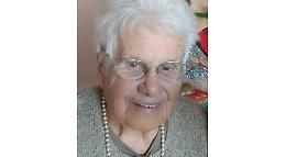 Un secolo di vita, energia e discrezione: addio a Franca Del Fabbro