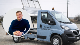 Un nuovo camioncino per il Comune, grazie al contributo della Fondazione CRT