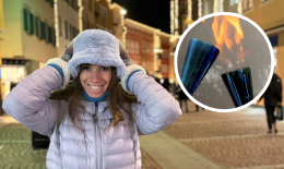 La Fiamma olimpica arriva a Cuneo: Marta Bassino guida l&rsquo;abbraccio della Granda