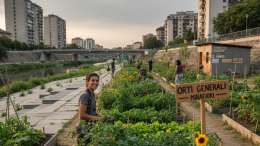 Da parco abbandonato a orti condivisi: un'esperienza di rinascita dal degrado
