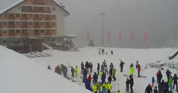 Nevicata in corso sulle nostre montagne: impianti aperti anche oggi