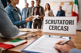 Scrutatori cercasi per il referendum: priorit&agrave; a chi &egrave; senza lavoro e a chi studia