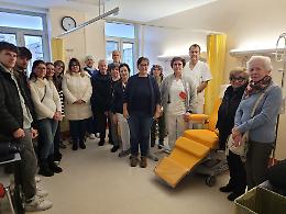 Famiglie degli ex pazienti e Associazioni donano tre poltrone all&rsquo;Ematologia dell'Ospedale