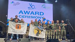 La squadra delle Alpi Marittime seconda alla "gara dei guardiaparco"