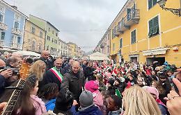 Arriva il Principe Alberto II di Monaco e Millesimo si veste di bianco-rosso
