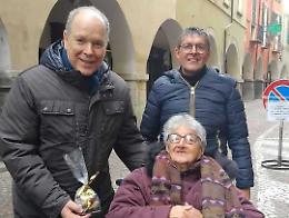 &laquo;Ho quasi 90 anni e non mi capiter&agrave; mai pi&ugrave; di toccare la mano ad un Principe&raquo;