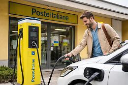 Auto elettrica? Ora si ricarica... alle Poste: altre 29 nuove colonnine attive