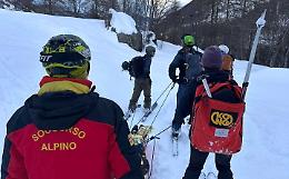 Scialpinista infortunato ed escursionista colta da malore: due interventi del Soccorso Alpino