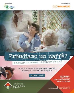 &ldquo;Prendiamo un caff&egrave;?&rdquo; al Monastero di San Biagio: un pomeriggio da trascorrere insieme (c'&egrave; anche la merenda)

