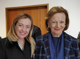&laquo;Ha sostenuto migliaia di famiglie&raquo; Giorgia Meloni ricorda Maria Franca Ferrero