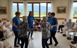 Assistenza e felicit&agrave;: il progetto che fa sorridere (e ballare) gli anziani in Casa di riposo