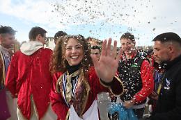 Facce da Carlev&egrave;! Volti e sorrisi della sfilata