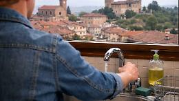Un guasto nel paese vicino e l'acqua s'interrompe nel centro del Comune