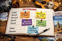 Tutti gli appuntamenti della settimana