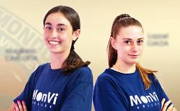 Due pumine emergenti convocate dal Club Italia del prof. Mencarelli